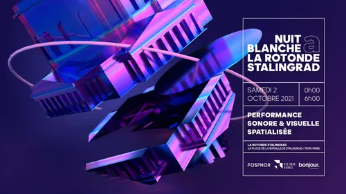 Une soirée immersive s'installe à la Rotonde à Paris ce week-end